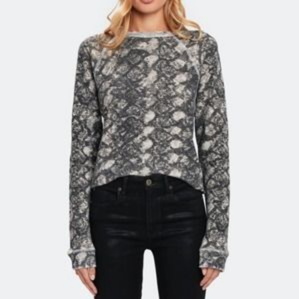 n:Philanthropy Montreal Python Snakeskin Sweatshirt